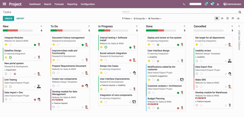Odoo • Image and Text
