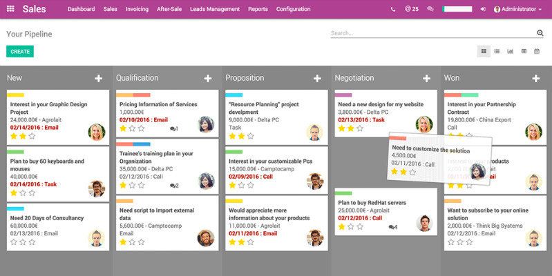 Odoo • Image and Text